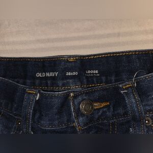 Old Navy Men's Dark Blue Relaxed Jeans
